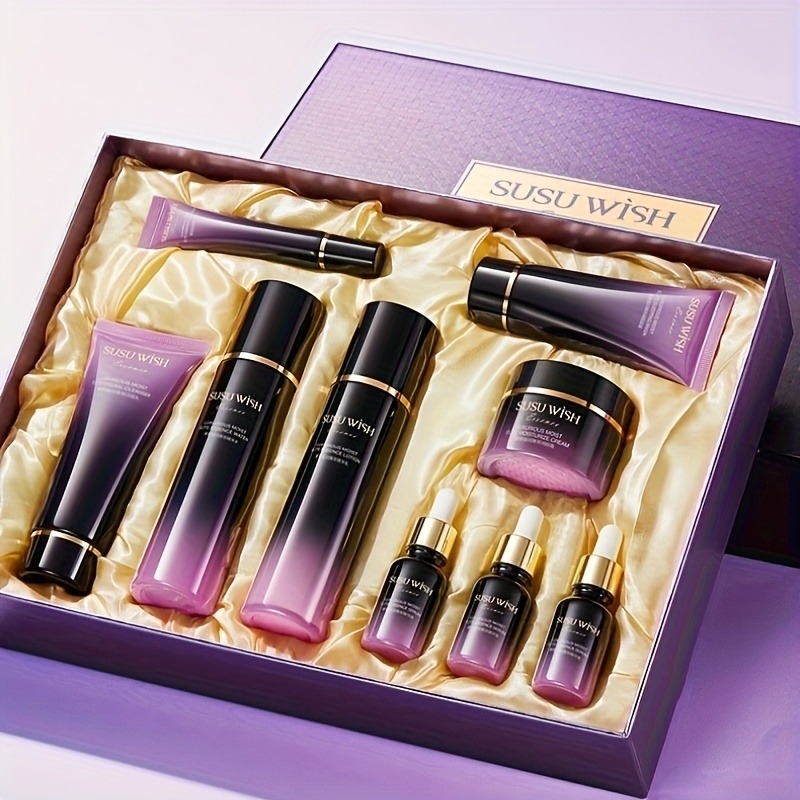 Luxurious and Elegant Nine-Pie - Luxury Skincare Packaging ulasan dan harga